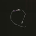 bracelet en pierre naturelle et acier inoxydable