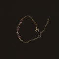 bracelet en pierre naturelle et acier inoxydable