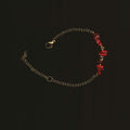 bracelet en pierre naturelle et acier inoxydable