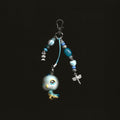 porte cle petshop oiseau bleu