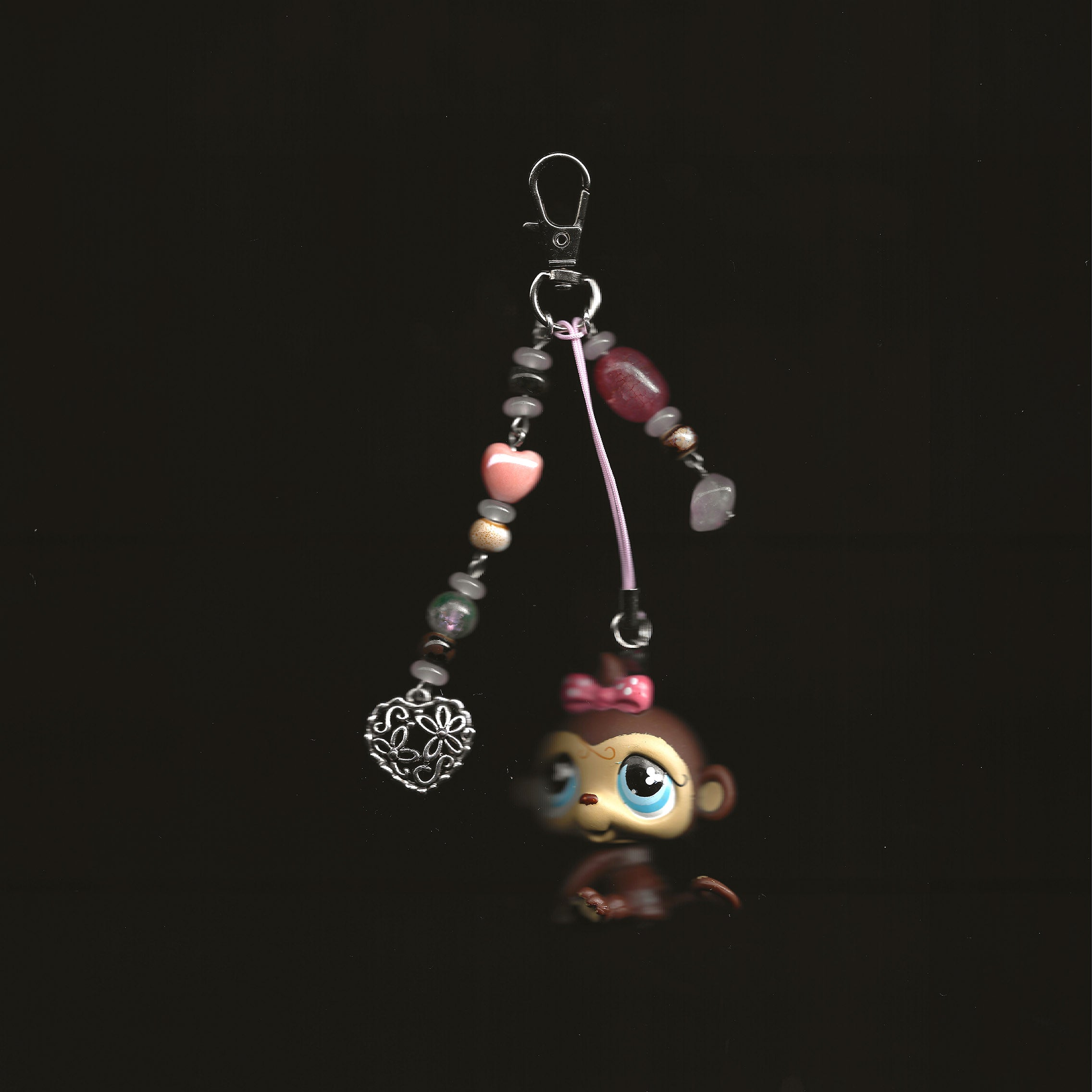 porte cle petshop singe